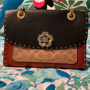 Coach Parker Snakeskin